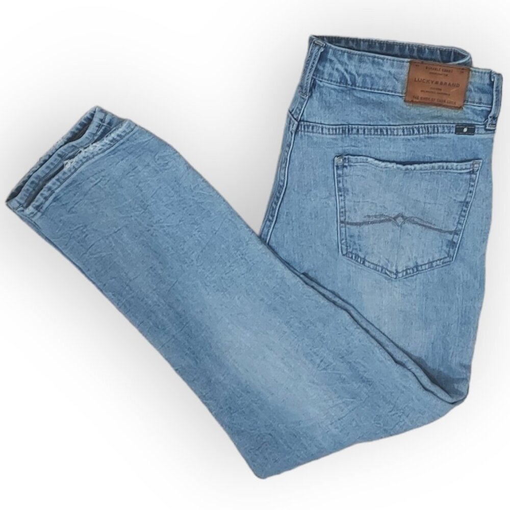 Lucky Brand Jeans Womens 8/29 Sienna Slim Boyfriend Blue Denim Preppy